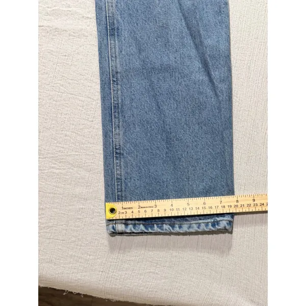 Lauren Ralph Lauren Vintage Light Wash Straight Leg High Rise Jeans Size 10 - Image 11