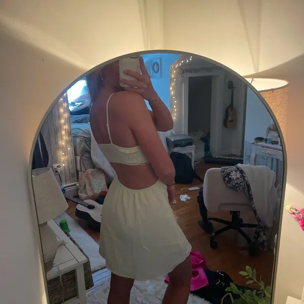 Beach sundress Yellow - Image 2