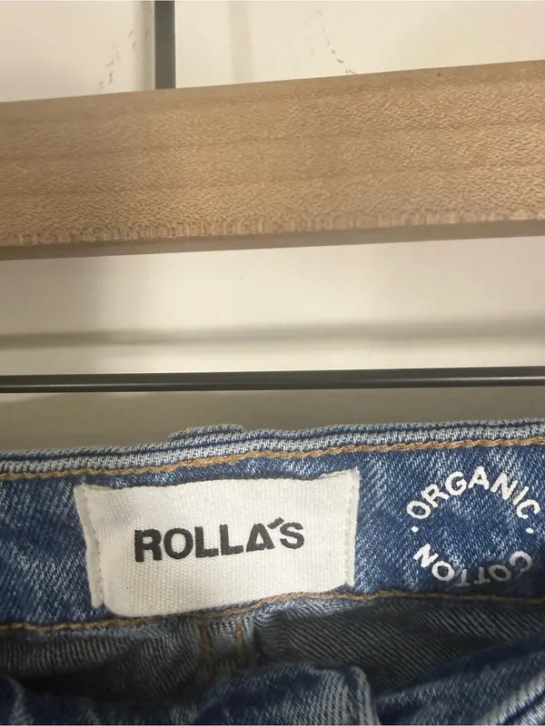 Rolla’s East Coast Flare Jeans Mid Wash Blue Size 25 - Image 7