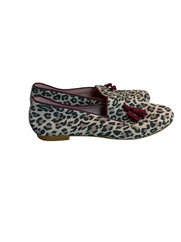 Menina Step Animal Print Loafers Shoes Slip-On Comfort Flats Size 41 EU 10 Women - Image 2
