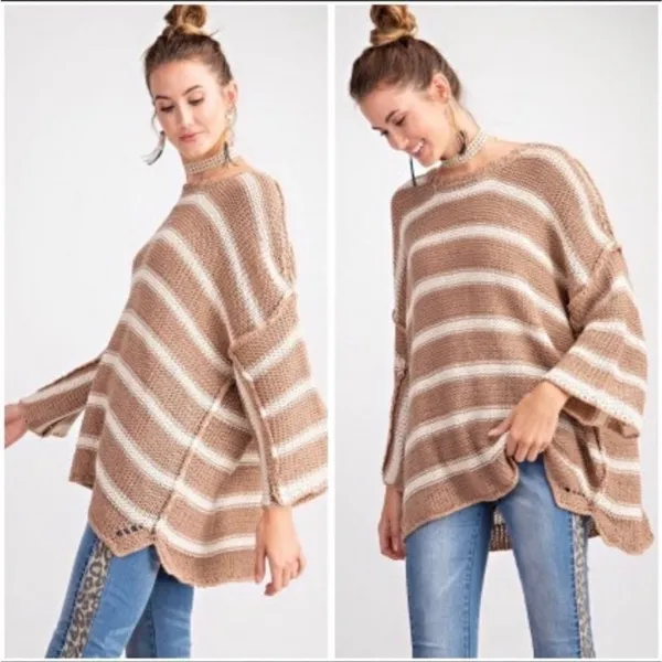✨ Easel Striped Oversized Sweater✨ - Image 3
