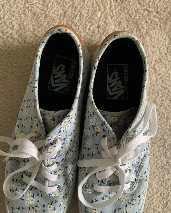 Vans Blue Floral - Image 3