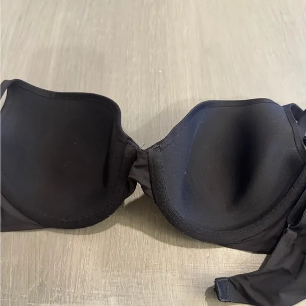 Victoria’s Secret ilex liner‎ Demi Black Bra Size 34C - Image 6