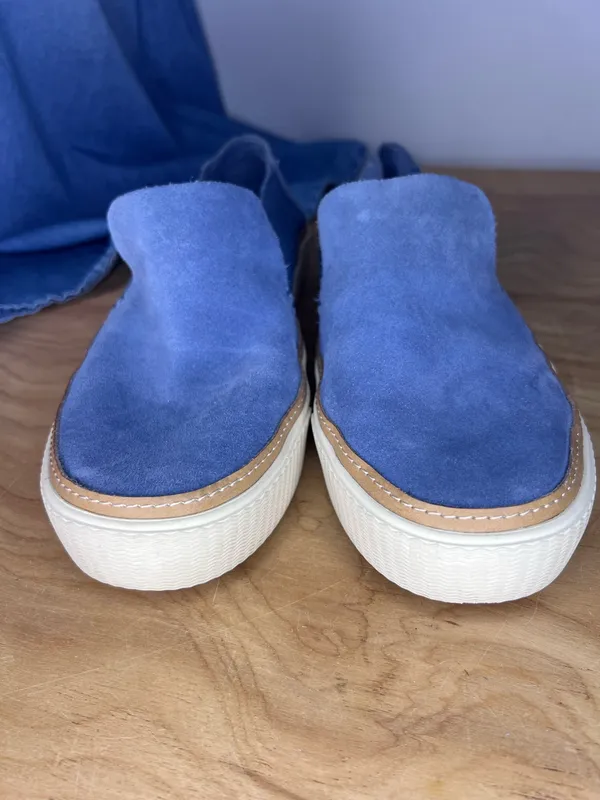 Blue Suede Loafers  - Image 2