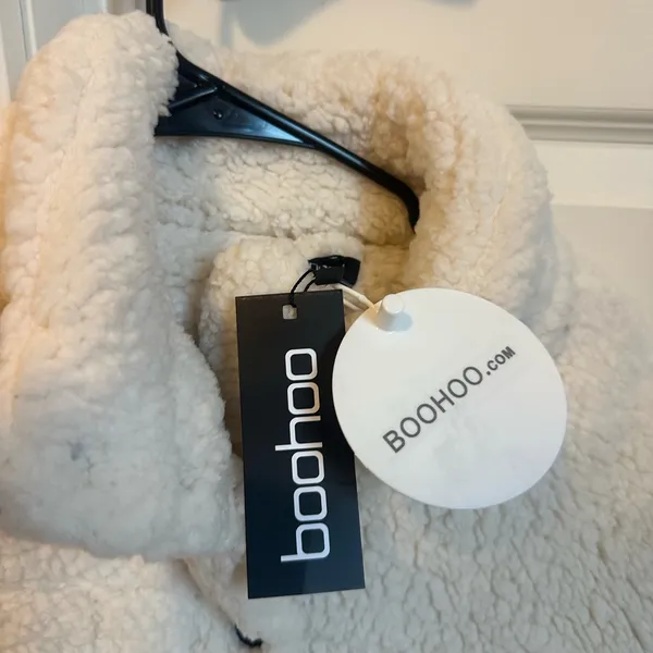Boohoo fleece puffer jacket - Image 3