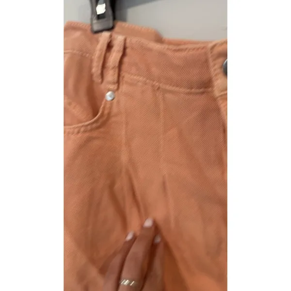 Anthropologie Pilcro Pleated Micro Denim Skirt Fall Festival Size 12 - Image 6