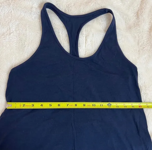 Target All in Motion Dark Blue Racerback Sleeveless Athletic Tank Top Extra Small - Image 6
