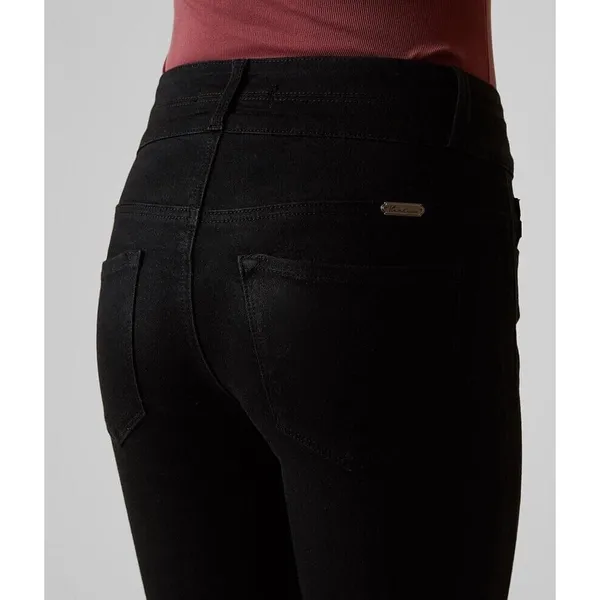 KanCan Womens Jeans Sz 26 High Rise‎ Skinny Stretch Black - Image 4