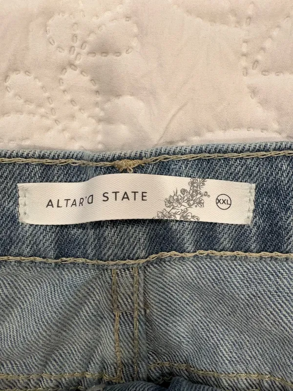 Altar'd State Skirt Denim - Image 2