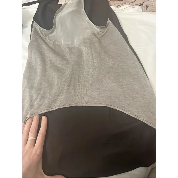 NWT Morrisey Brown Silk Top Womens Small Silk Top - Image 8