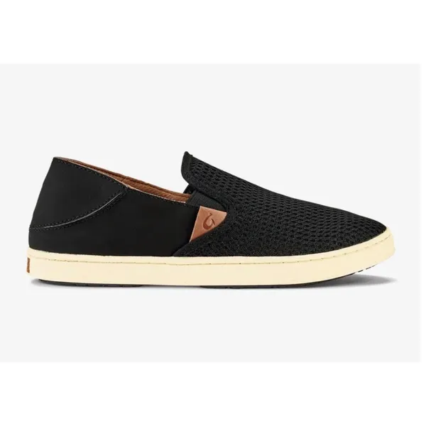 OluKai Pehuea Black Mesh Slip On Sneakers Drop In Heel Womens 9 - Image 14