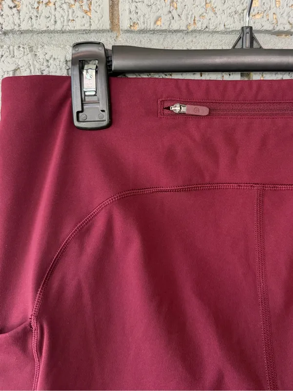 Lululemon Speed Up Tight 28" Garnet Maroon Red Size 8 - Image 5