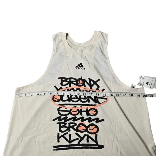 Adidas NYC Tank in Wonder White Size: XL‎ - Image 3
