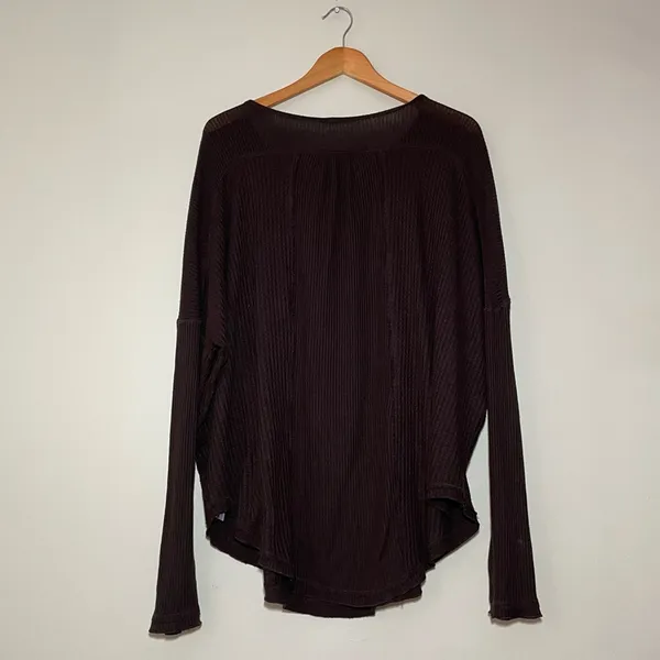 Free People Leo Henley Thermal Top - Image 5