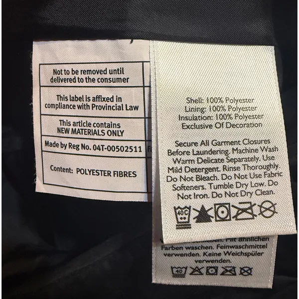 Eddie‎ Bauer Quilted Vest Women Large Black Excellent Full Zip Diamond Pattern - Image 6