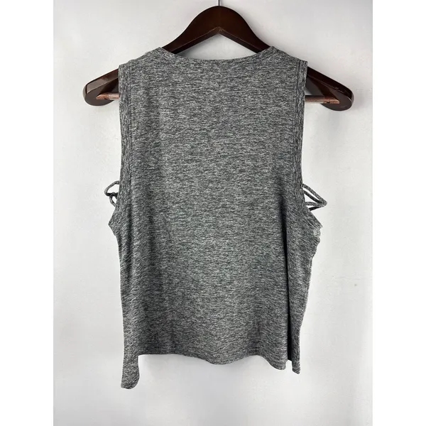 Women’s Beyond Yoga Small Heather Gray Sports Tank - Image 3