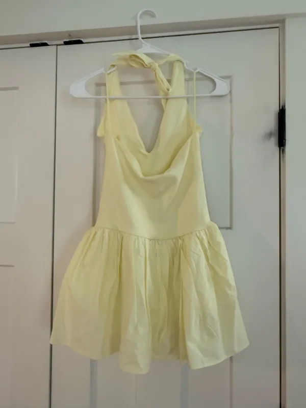 ZARA Yellow Dress Mini - Image 2