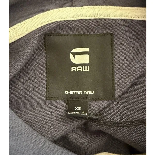 G-Star RAW Sobiru Hoodie Sweat Dress XS NWT Colorblock Short Sleeve Streetwear - Image 8