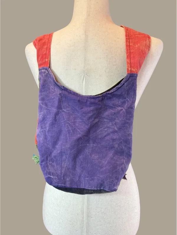 Rising International Colorful Peace Bohemian Shoulder Bag - Image 3