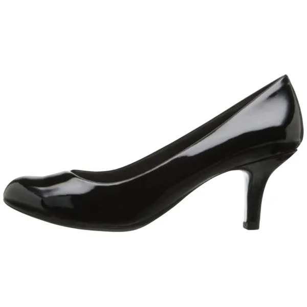 NWT Easy Street Womens Passion Dress Pump Heels PASSION Black Patent 7M - Image 7