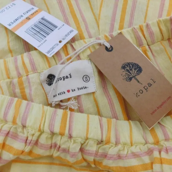 NWT!! KOPAL Rinku Romper Embroidered Ruffle Off‎ Shoulder Vacation Boho Small - Image 13