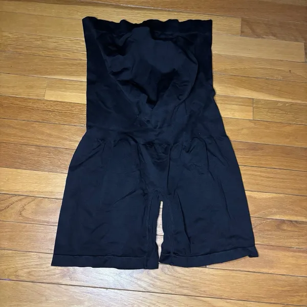 Blanqi Maternity Compression Shorts Women's XL Black Pregnancy Support - Image 5