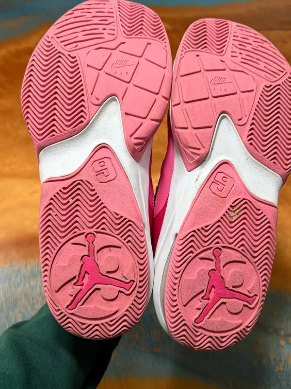 Jordan Max Aura Athletic Sneakers Black Pink 23 - Image 14