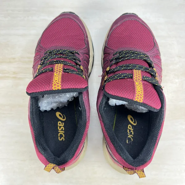 Asics Gel-Venture 7 Womens 8 Trail Running Shoes Burgundy Tan 1012A476 - Image 7
