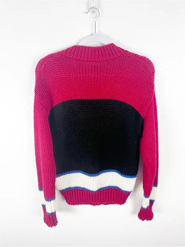 FAR & NEAR Vintage Duck Graphic Knit Long Sleeves Sweater Size Medium - Image 2