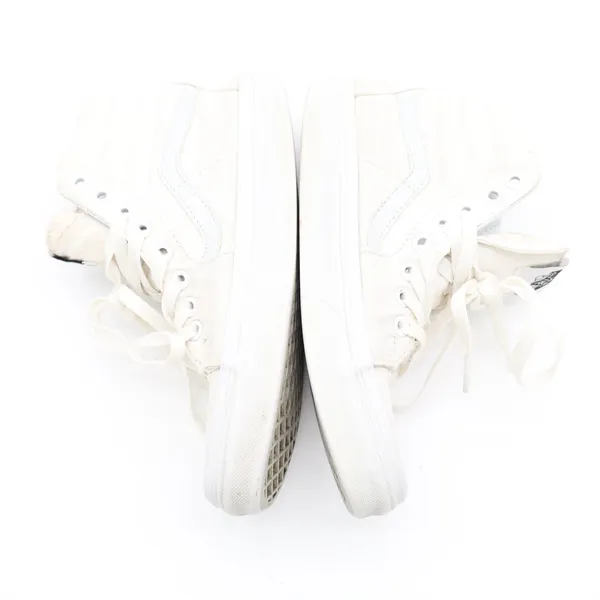 Vans Sk8-Hi High Top Sneakers Off White Canvas Skate Shoes Womens 6.5 - Image 5