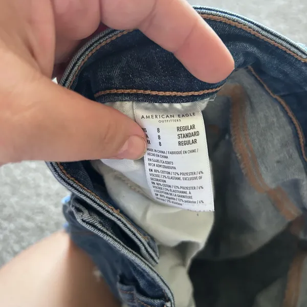 American Eagle Outfitters Cut Off Denim Shorts - Image 4