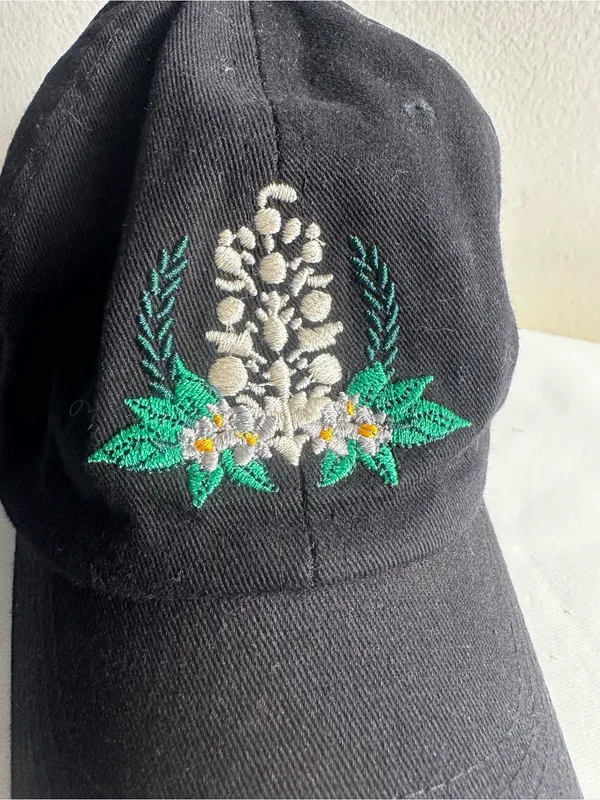 H1. NWT FP Movement Free People SOLD OUT Floral Embroidered Baseball Cap - Image 2