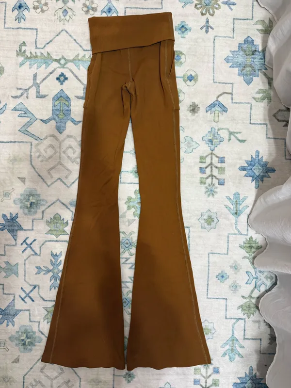 Aerie Foldover Flare Leggings - Image 2