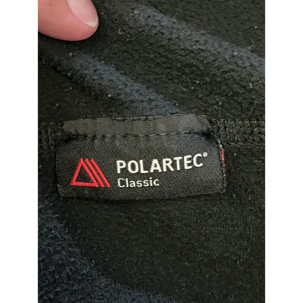 The North Face Pullover Womens Large Black Polartec Fleece 1/4 Zip Top - Image 10