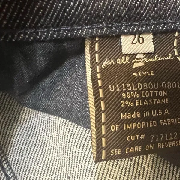 7 for all mankind size 26 - Image 5