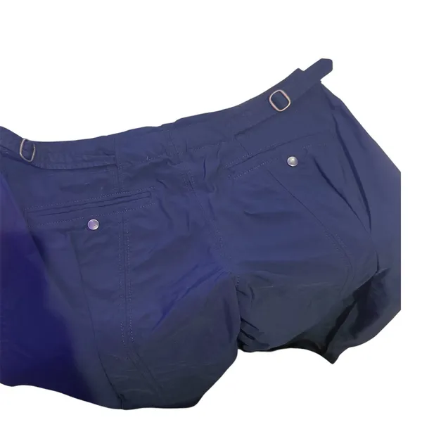 Gorpcore Tactical Cargo Pants Womens 6 Navy Blue Zipper Cuff Hiking Utility - Image 5