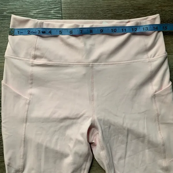 Fabletics PureLux Light Pink High-Waisted Leggings L - Image 3