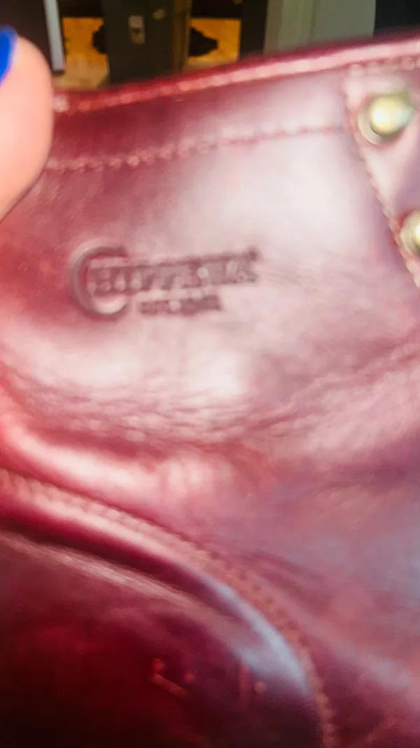 Chippewa boots for men size 12 Red - Image 6
