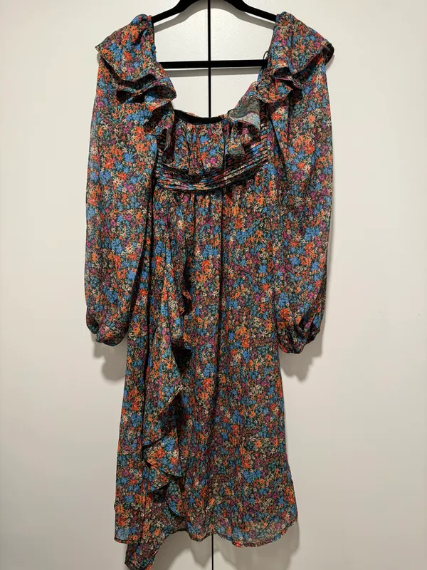 For Love And Lemons Multicolor Asymmetrical Dress - Image 5