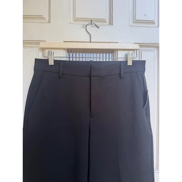 Gap Black High Rise Straight Leg Trousers Pants Size Medium Tall 856989-01-1 New - Image 5