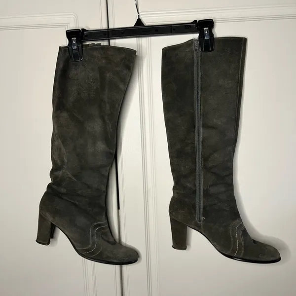 Vintage Y2K Golo Suede Knee High Boots - Image 9