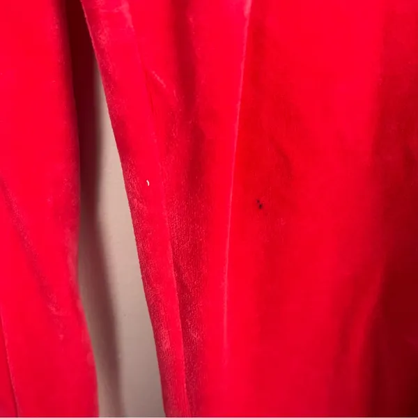 Y2K vintage Hot Pink Nike Velour sweat pants wide leg size medium - Image 2