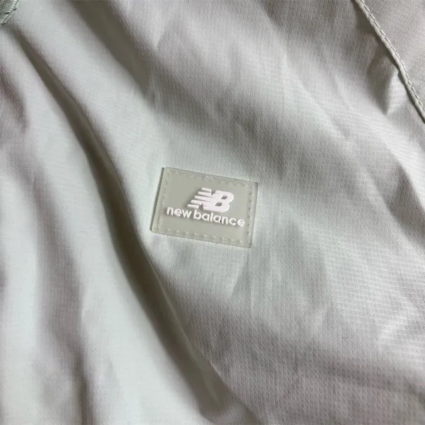 New Balance Women's Windbreaker‎ Jacket Green Hooded Size S Casual Spring - Image 3