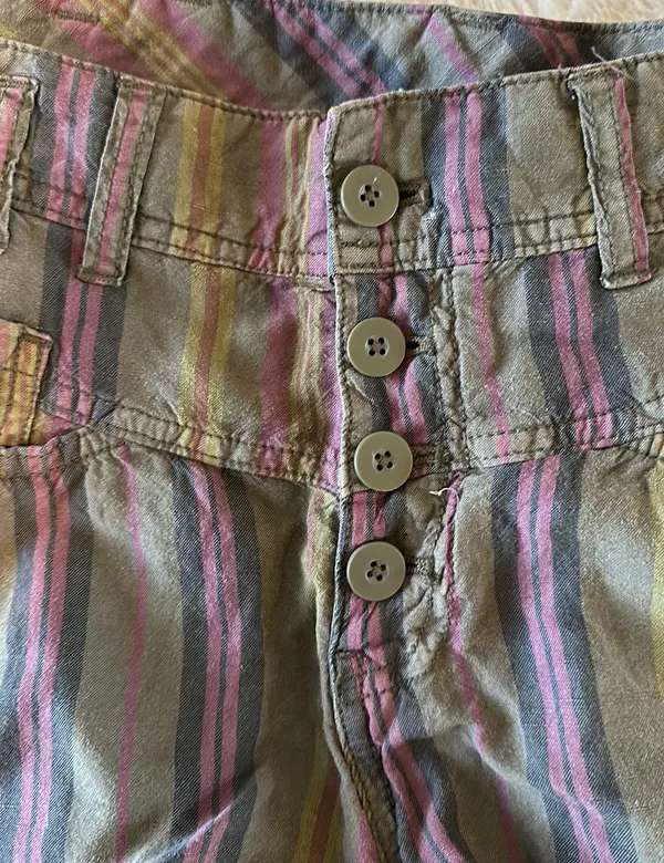 Free People Striped Shorts - Image 4