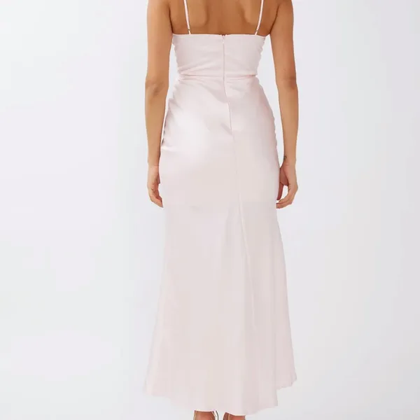 Selfie Leslie Pink Midi Dress Size L - Image 2
