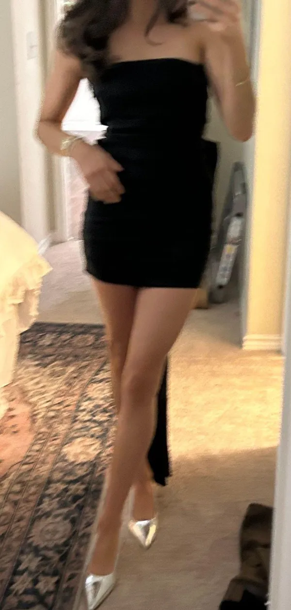 Allison & Kelly Strapless Mini Dress - Image 4