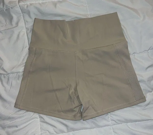 Aerie Offline Tan Biker Shorts - Image 4