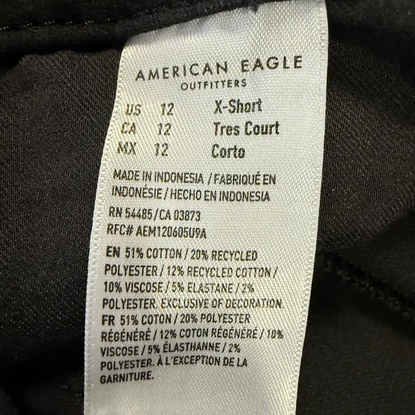 American Eagle Black Skinny Jeans‎ - Image 4