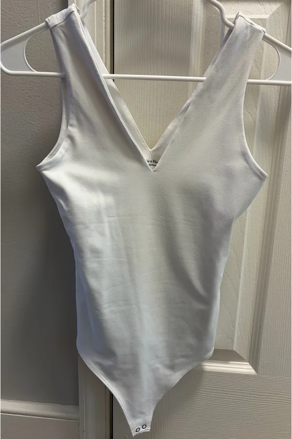 Abercrombie White Bodysuit - Image 3