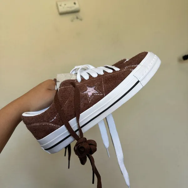 Converse CONS x‎ Quartersnacks One Star Pro shoe dark clove brown sz 7.5 / 9 wms - Image 4
